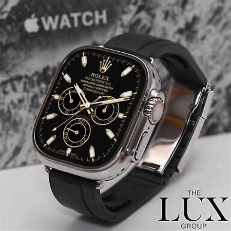 rolex face apple watch ultra|Apple Watch face gallery Rolex.